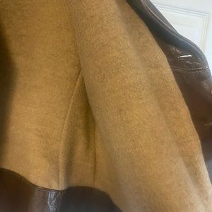 Vintage top line leather men’s jacket